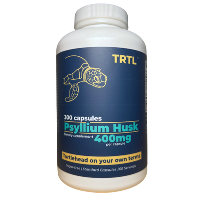 TRTL Psyllium Husk 400mg Capsules 300 Count