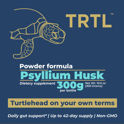 TRTL Psyllium Husk - Powder Formula - 300g - TRTL Supplements