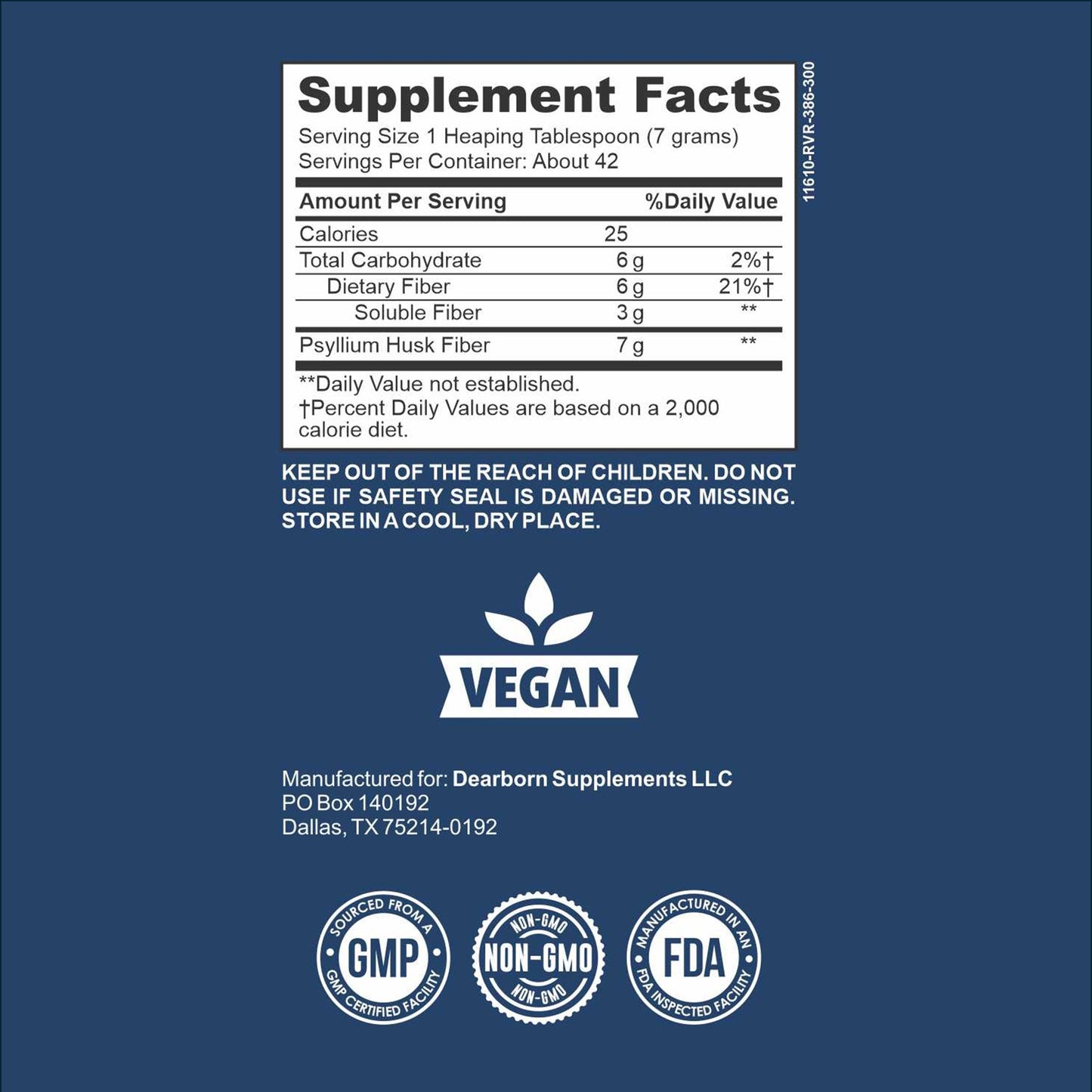 TRTL Psyllium Husk - Powder Formula - 300g - TRTL Supplements