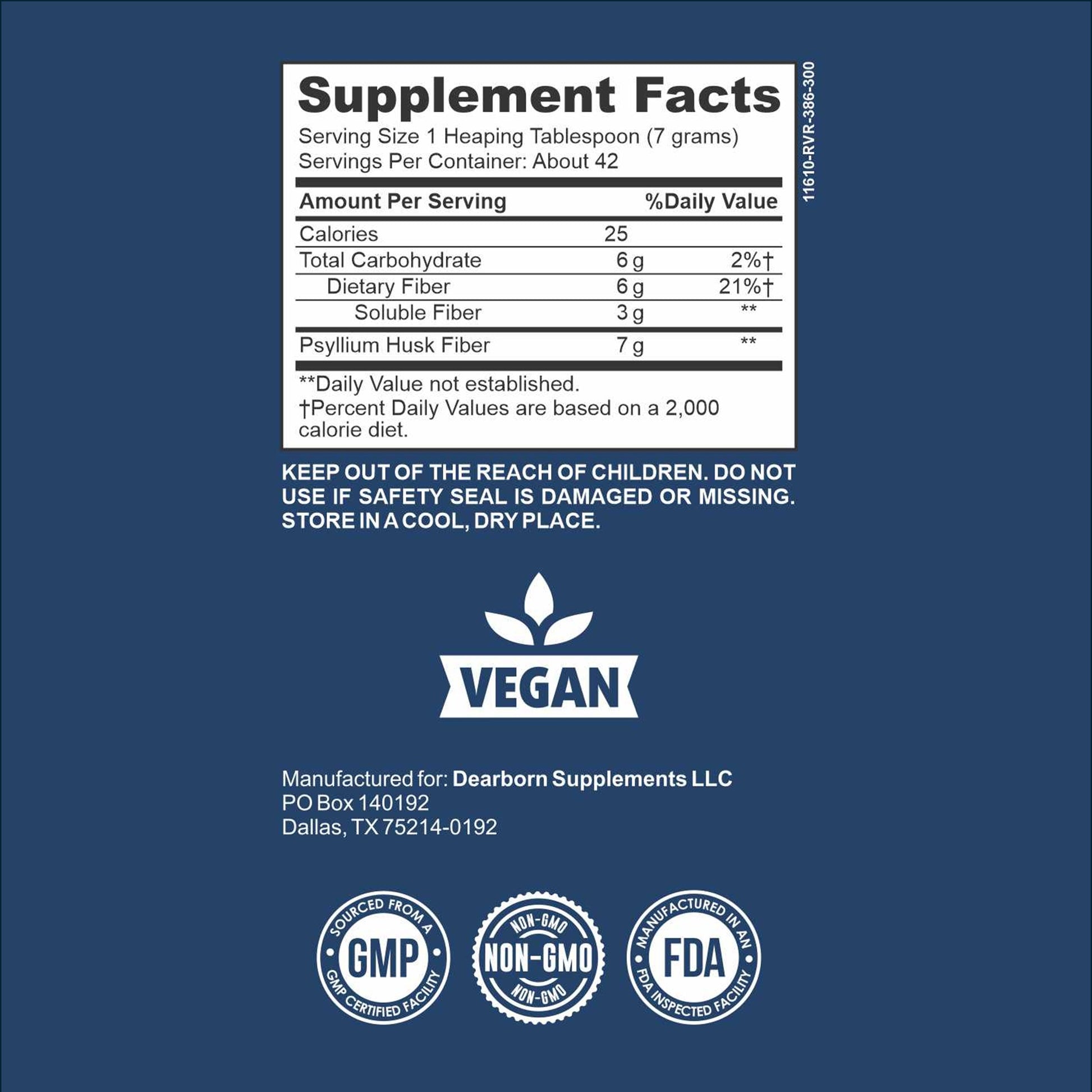 TRTL Psyllium Husk - Powder Formula - 300g - TRTL Supplements