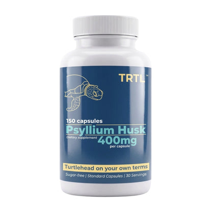 TRTL Psyllium Husk 400mg Capsules 150 Count