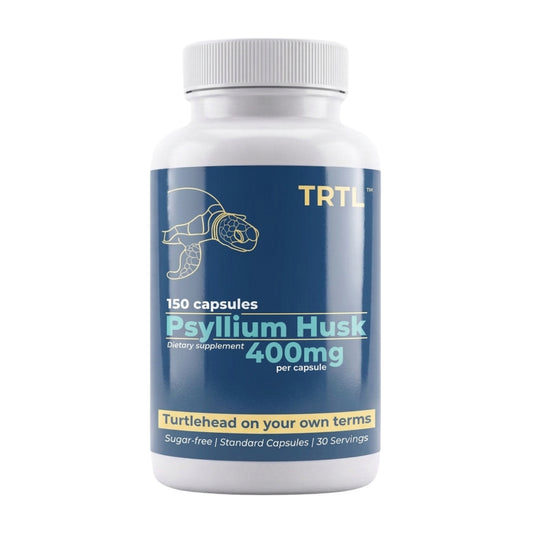 TRTL Psyllium Husk 400mg Capsules 150 Count
