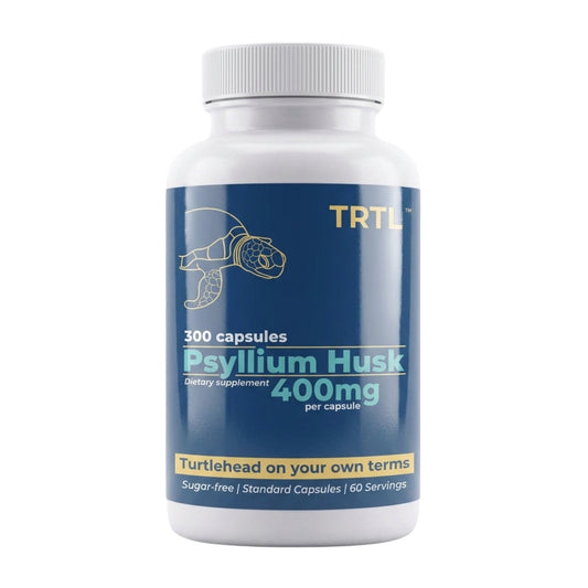 TRTL Psyllium Husk 400mg Capsules 300 Count