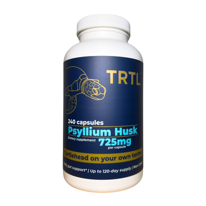 TRTL Psyllium Husk 725mg Capsules 240 Count