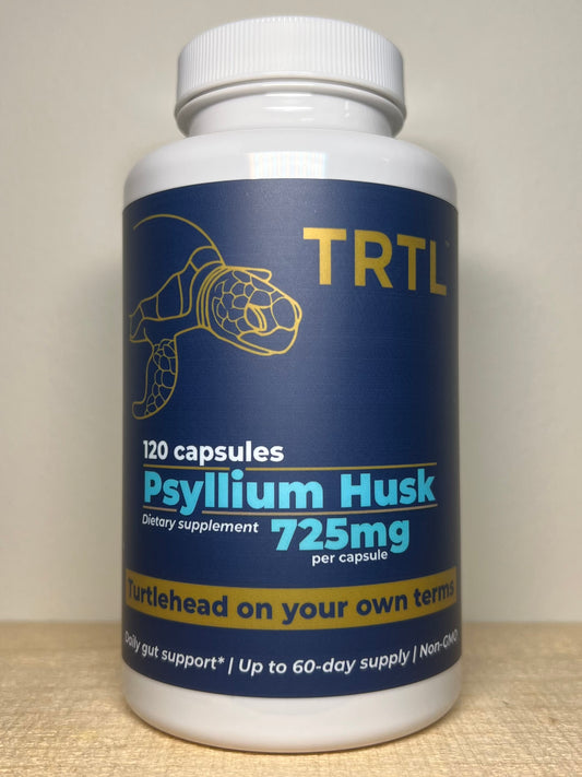 TRTL Psyllium Husk 725mg Capsules 120 Count