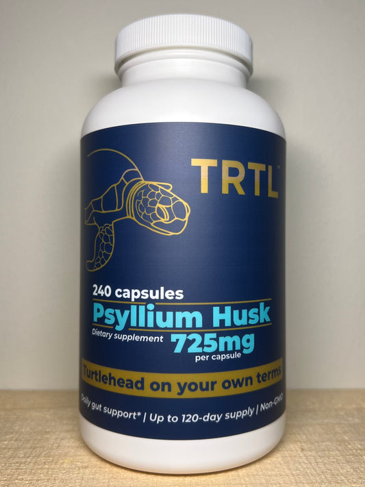 TRTL Psyllium Husk 725mg Capsules 240 Count